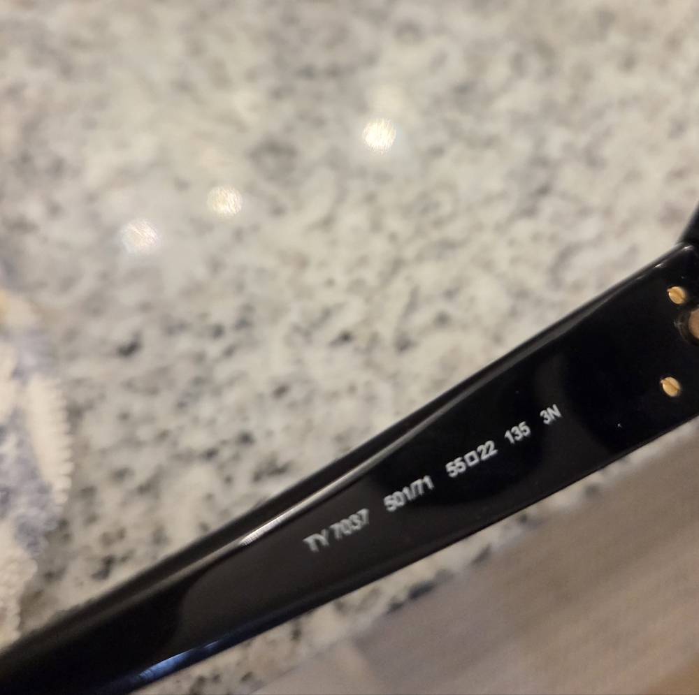 Tory Burch Cateye Classic Black Sunglasses - Picture 6 of 6